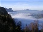 Picture: Unter dem Herbstnebel der Mondsee