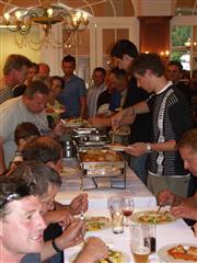 Abendessen beim Zauner